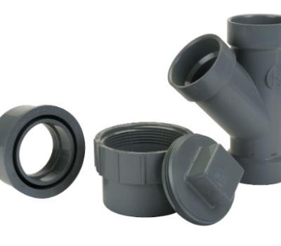 CPVC Chemical Waste Drain System & Piping - Chemical Waste Fittings - Corrosive Waste Adapters